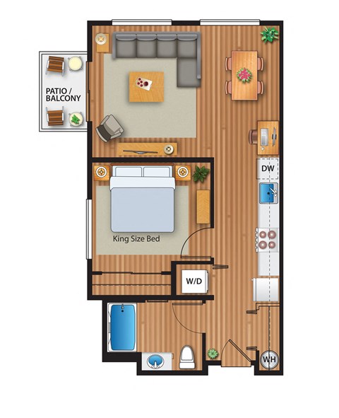 a floor plan of the residence
